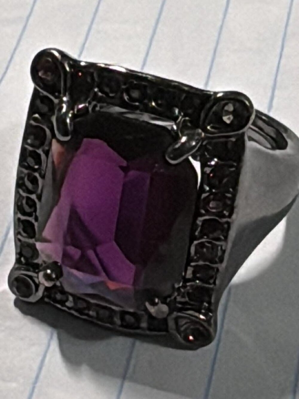 Gothic Victorian COCKTALE RING